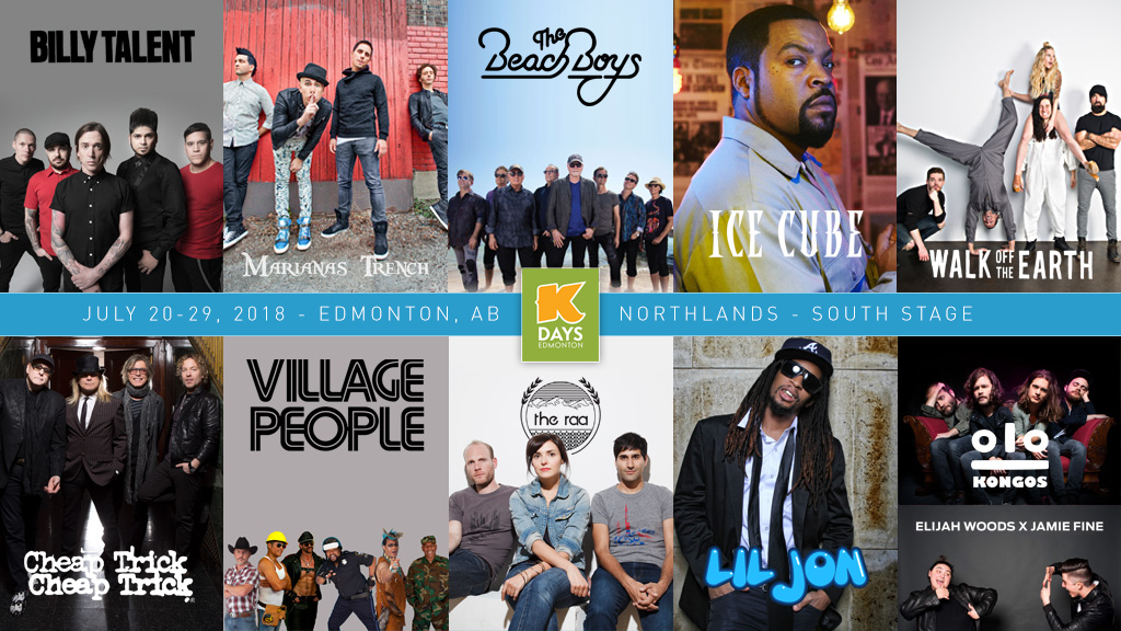 K-Days Music Festival 2018 Entertainment Lineup