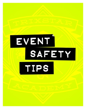 Event Safety Tips